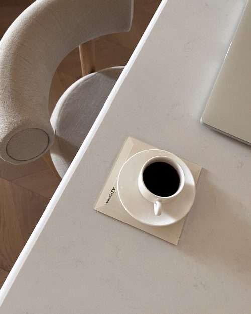 Mirror cup coasters Bedford