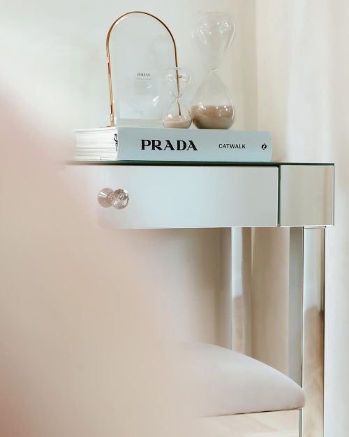 Mirror console with a drawer Brooklyn